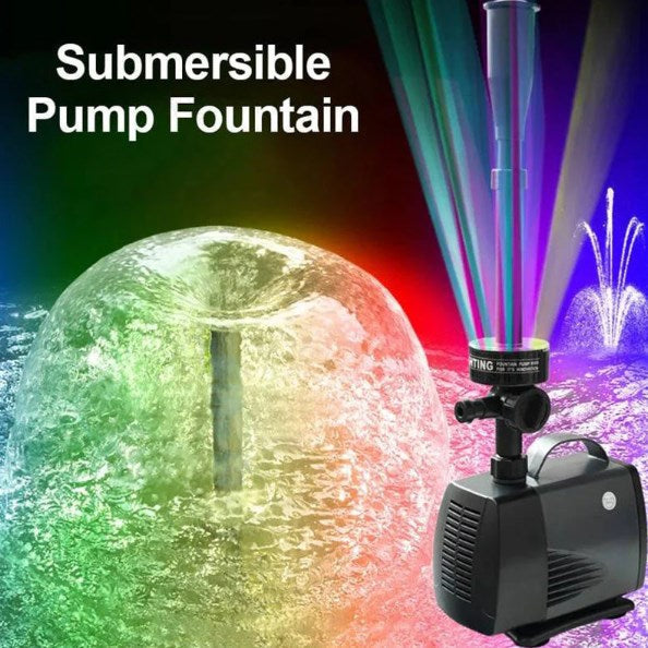 Water Pump for Wells – Adjustable Pump for Ponds and Garden Decor