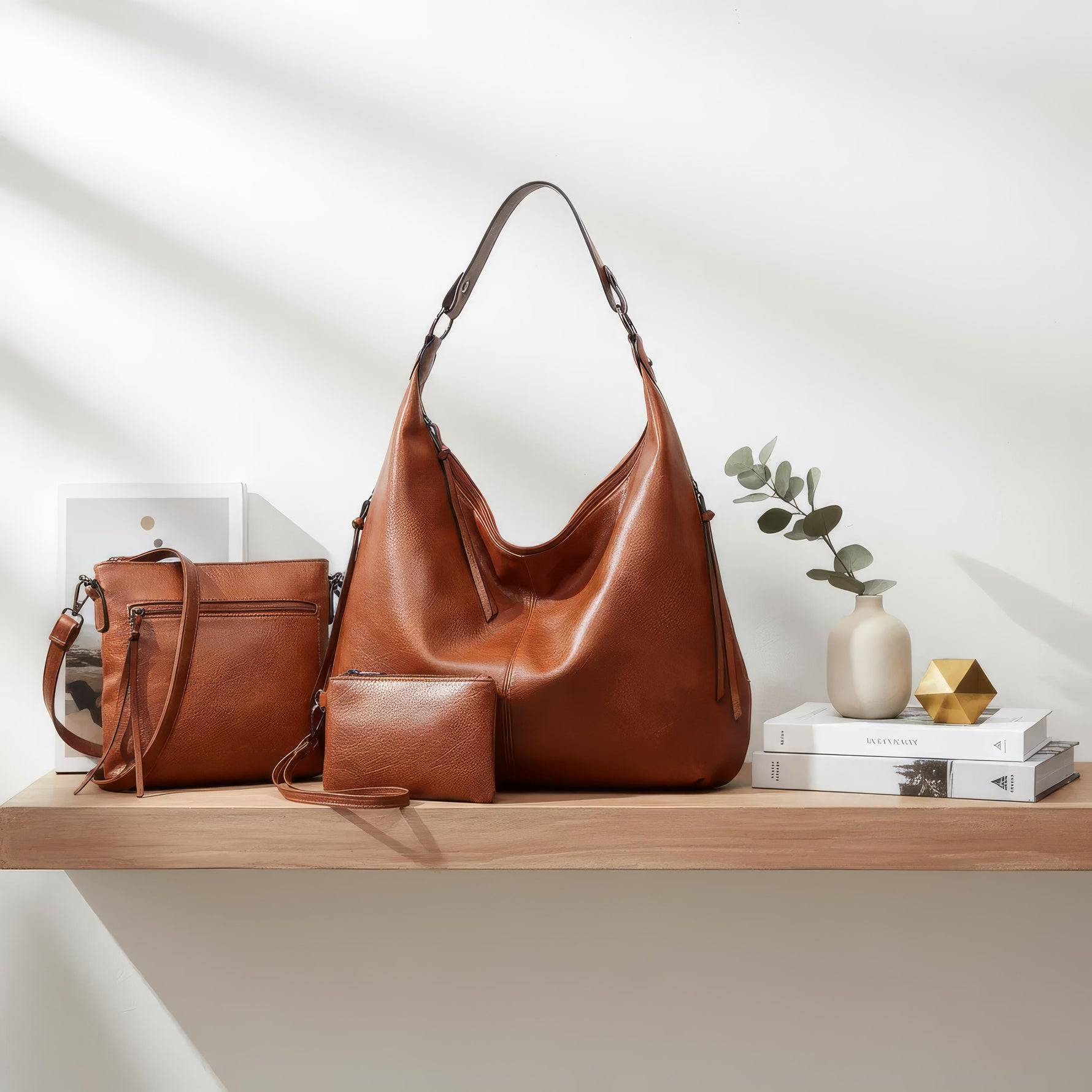 Elegant women's handbag with well-designed storage space