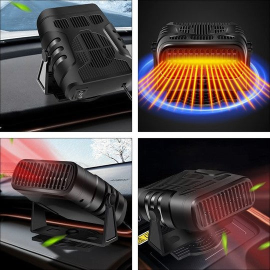 12V Heiz- und Kühlgebläse für Autos – Schnelles Abtauen und Komfort
