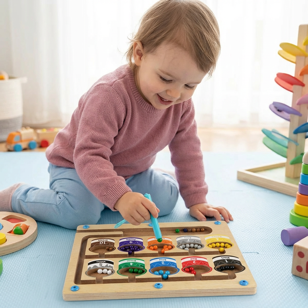 Magnetic Labyrinth Montessori-Style