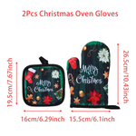 Festliche Ofenhandschuhe für die Weihnachtszeit | MaxHeat Duo