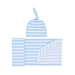 Swaddle and Hat Set – Gentle Swaddling Blanket for Newborns