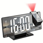 Projektionswecker mit flexibler 180° Anzeige – Schlummerfunktion und Temperaturdisplay