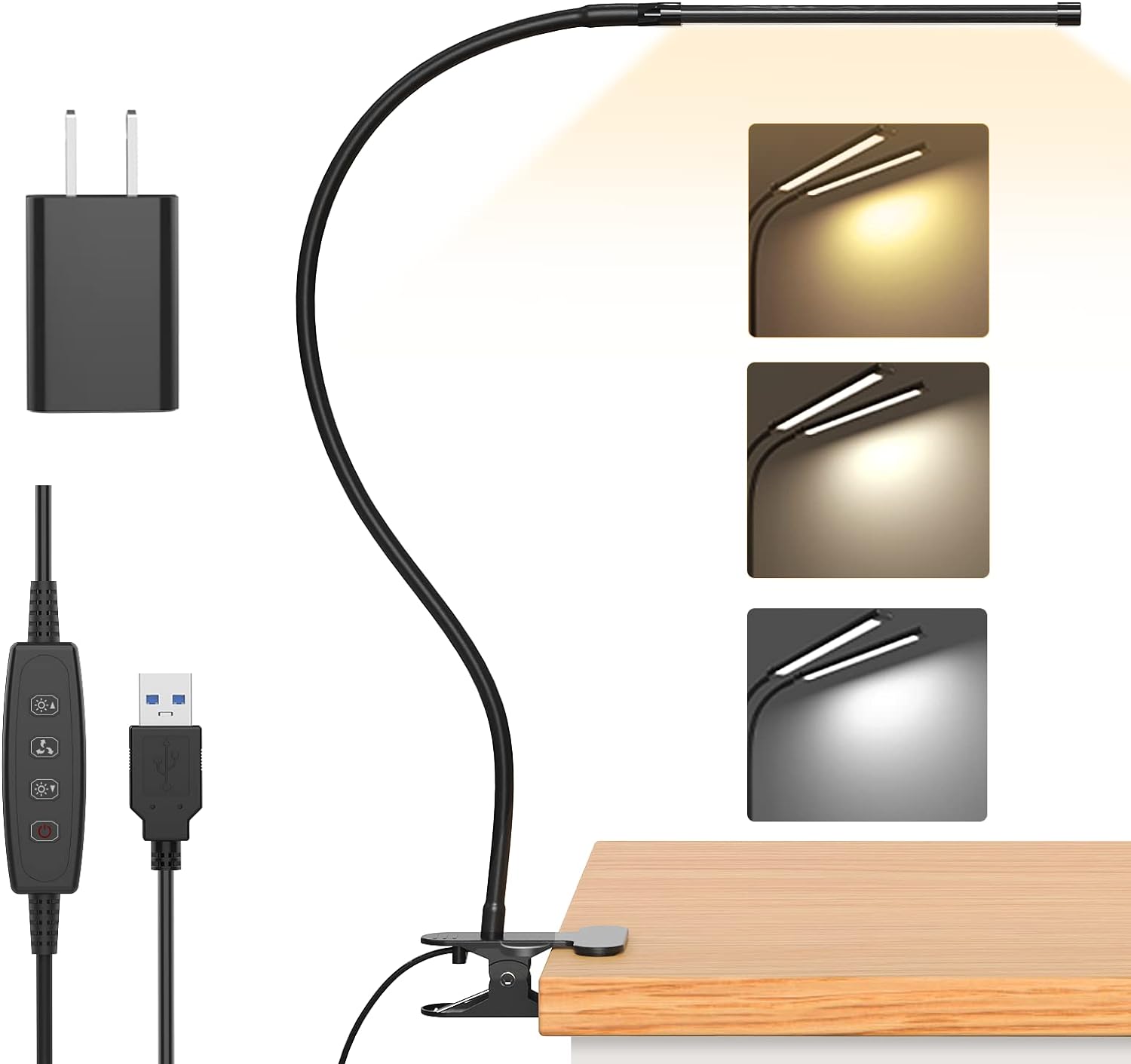 LumiFlex - Anpassbare Schreibtischlampe für augenschonendes Arbeiten