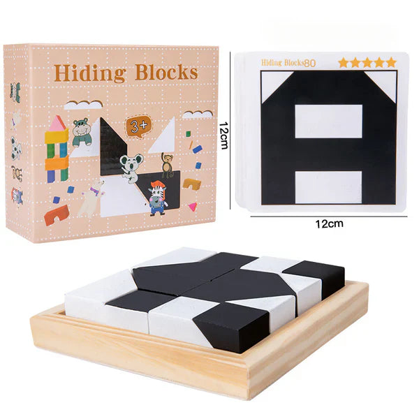 Pocket-sized logic game with two colors
