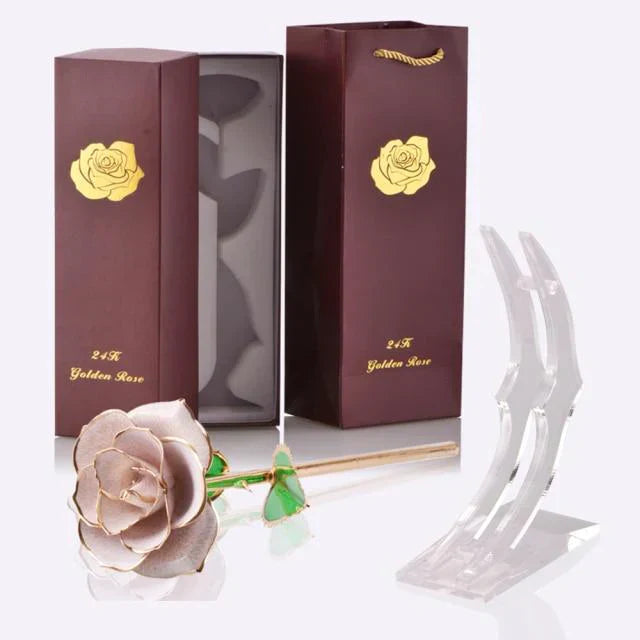 Eternal Bloom | 24k Gold-Plated Rose