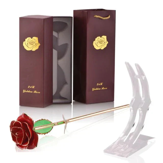 Eternal Bloom | 24k Gold-Plated Rose