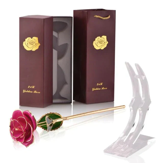 Eternal Bloom | 24k Gold-Plated Rose
