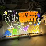 LED Drawing Board – Reusable Writing Tablet with Light Pen