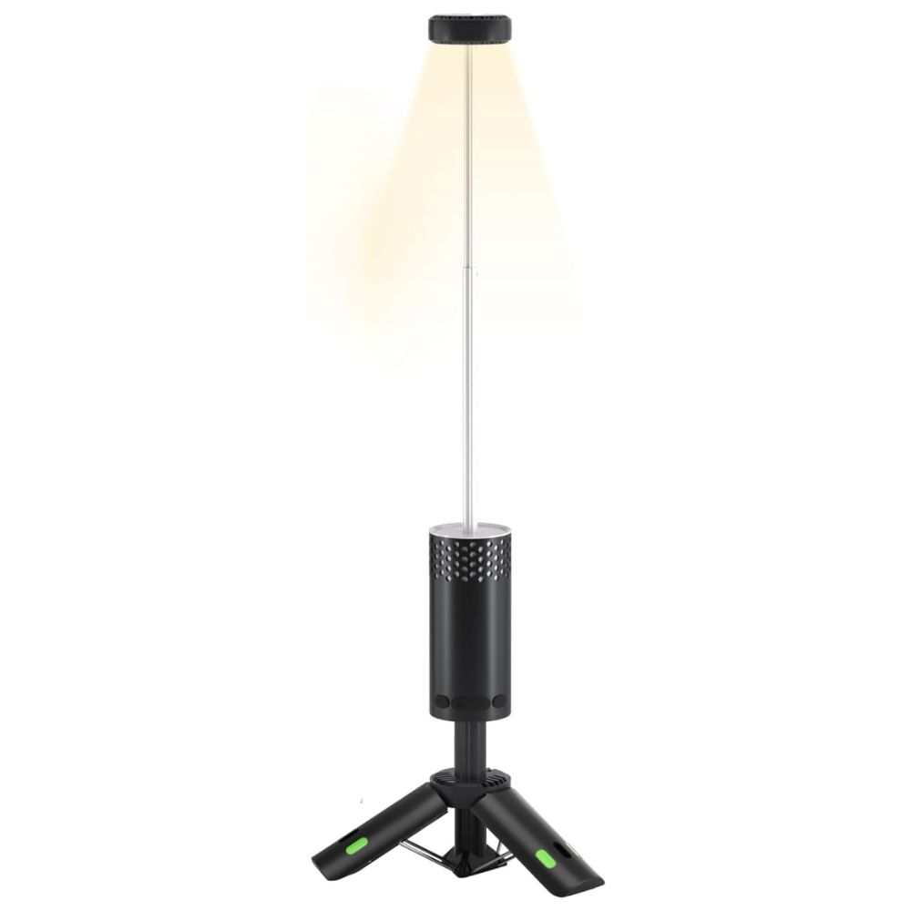 Rechargeable Camping Lantern with 10,000mAh Battery – Telescopic, Dimmable, and SOS Function