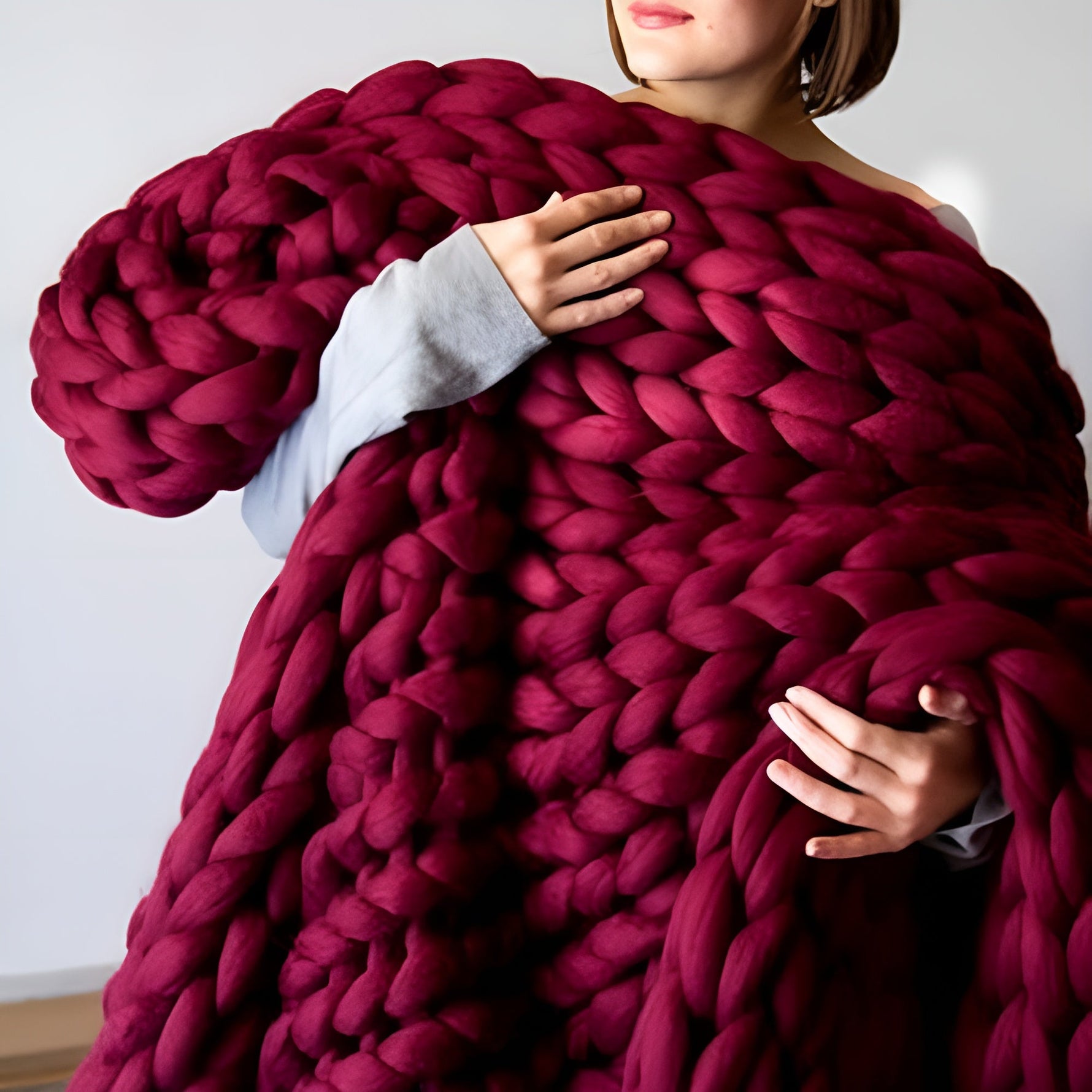Kreatives Strickset für Ihre persönliche Decke – 50 % RABATT