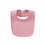 Absorbent Baby Bibs Made of Soft Cotton – Skin-Friendly with Snap Fastener
