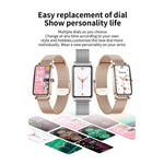 Elegant Smartwatch with Fitness Tracking and Notifications