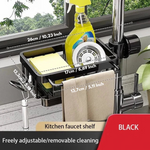 Elegant aluminum sink caddy
