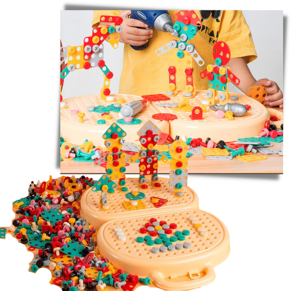 Kreatives Bau- und Lernspielzeug für Kinder