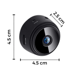 Compact Wi-Fi surveillance camera with motion sensor