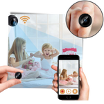 Compact Wi-Fi surveillance camera with motion sensor