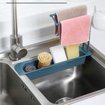Küchenhelfer Deluxe - Flexibles Spülbecken-Organizer-Regal