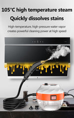 2800W Powerful Steam Cleaner for Home and Automotive Deep Cleaning