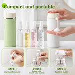 4-in-1 Reise Toilettenartikel Spender