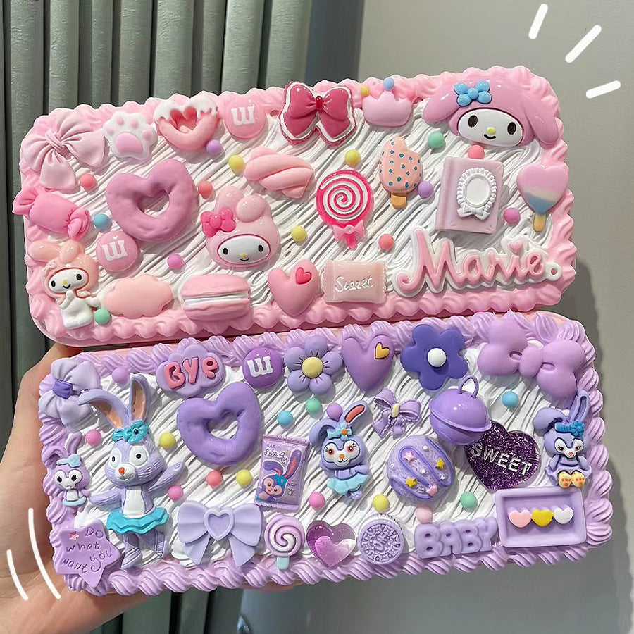 Craft set with 3D stickers