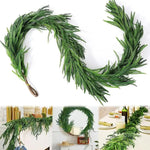 Festliche Weihnachtsgirlande 180 cm | Künstliche Tannendekoration für Ihr Zuhause