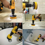 Cleaning Brush Set – Powerful scrubbing for tiles and more