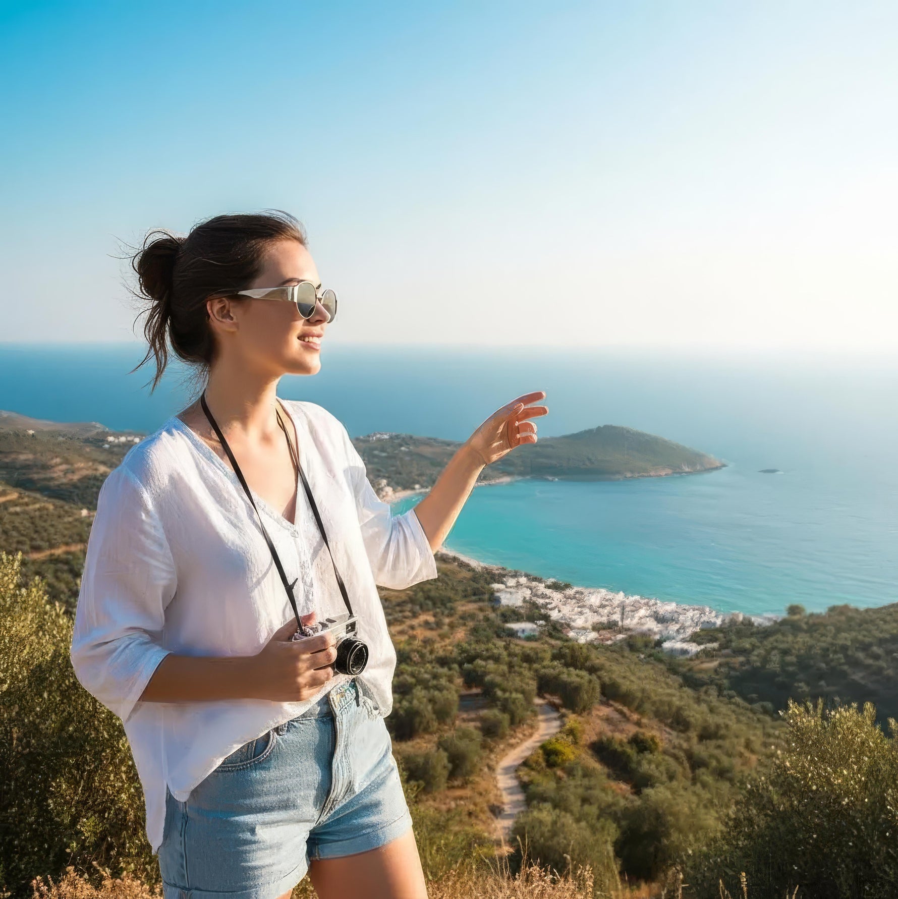 Sonnige Eleganz – Schicke Sonnenbrille für optimalen Schutz