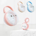 Cute bear design pacifier for babies with protective cap