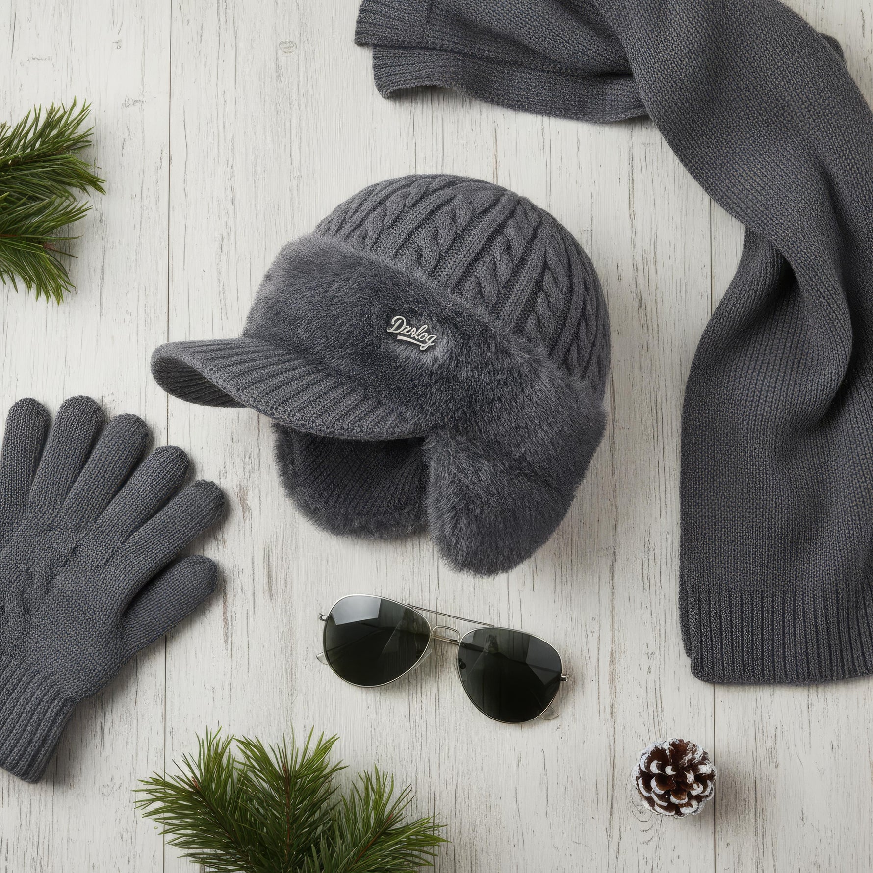 Elegante Damen Wintermütze mit kuscheligem Futter für kalte Tage