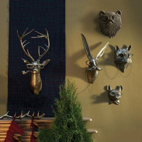 Playful Animal Wall Decor – Handcrafted for Your Home