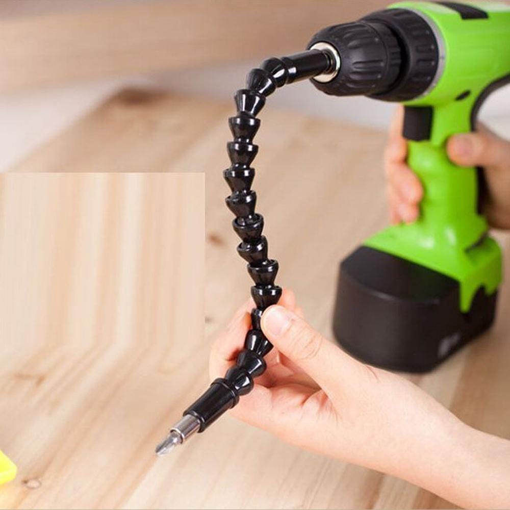 Flexible Drill Bit Extension for Hard-to-Reach Places