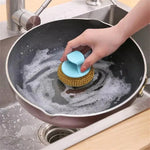 Set of 2 Cleaning Brushes for Dishes by GlanzProfi