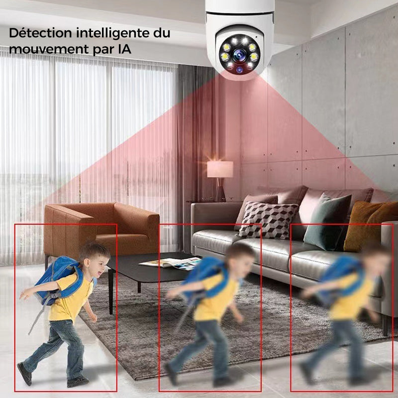 Wireless Light Bulb Security Camera