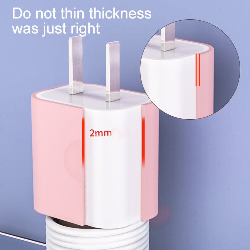 2-in-1 Silikon Ladegerät Schutz