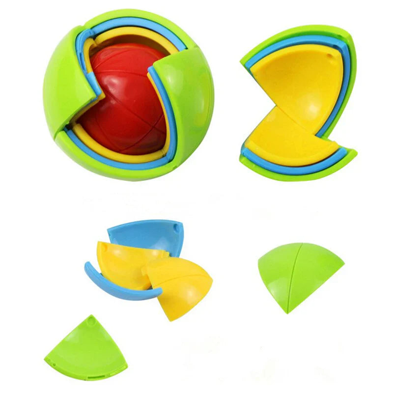 Colorful 3D Puzzle with Ball Game – Fostering Creativity and Problem-Solving Skills in Children