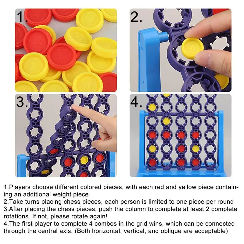 Connect Four - Rotatable Strategy Game for Tactical Challenges