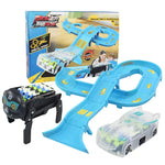 Race Track with Vehicles - Robot Game for Kids