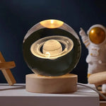 3D-Engraved Crystal Sphere - AstralGlow