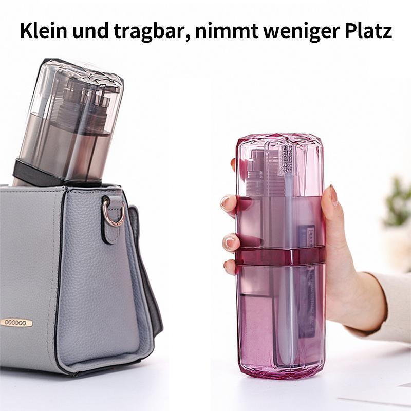 8-in-1 Kompakt Reisewaschset für unterwegs | AquaEase