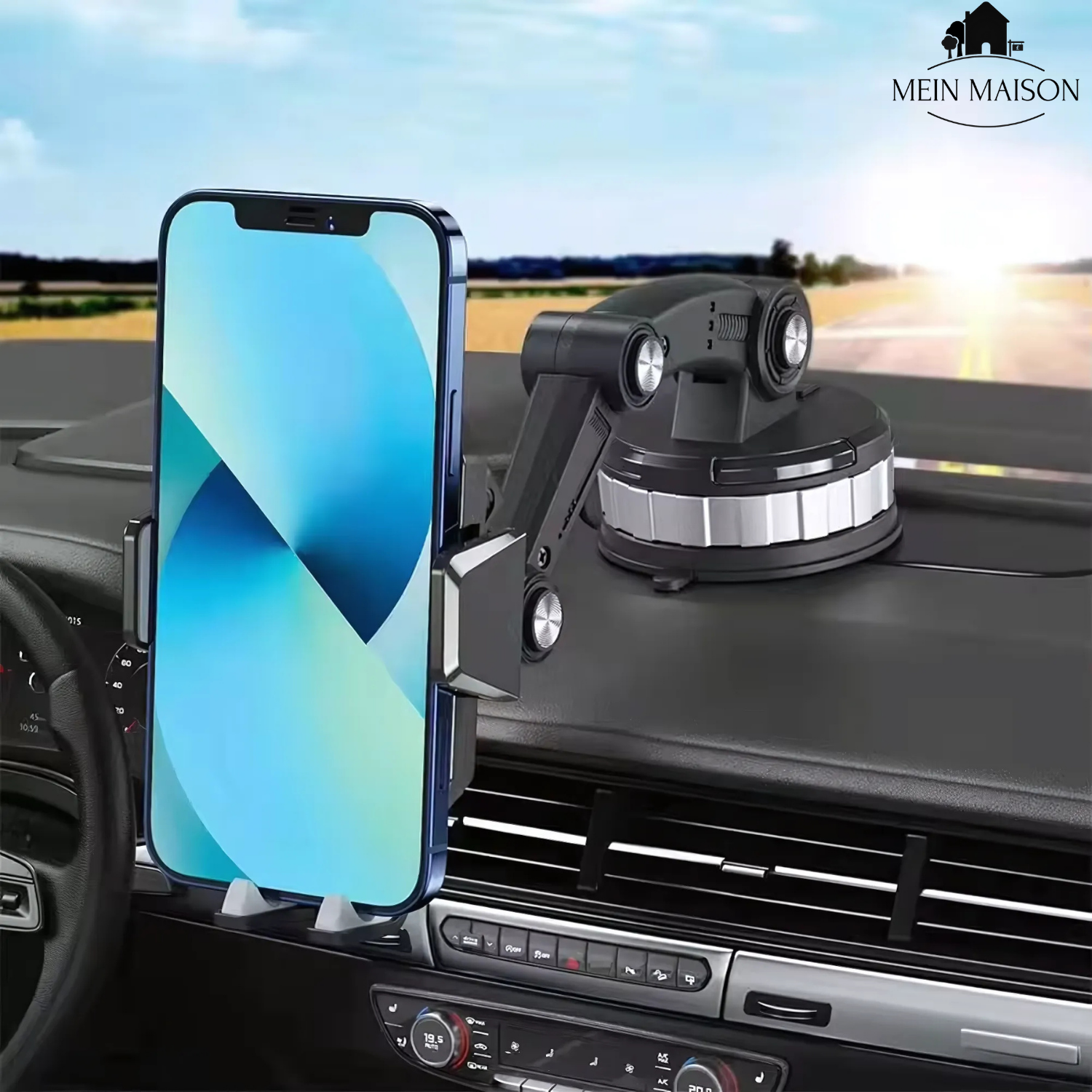 Car Smartphone Holder | Strong Hold & 360° Flexibility