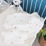 Muslin Baby Bath Towel with Cute Design for Newborns and Toddlers
