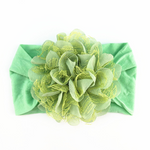 Headband for newborns and toddlers - Soft hairband with flower