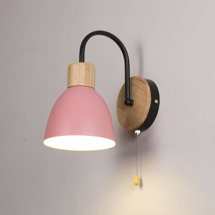 Moderne Wandleuchte mit Reißverschluss-Schalter – Stilvolles Design
