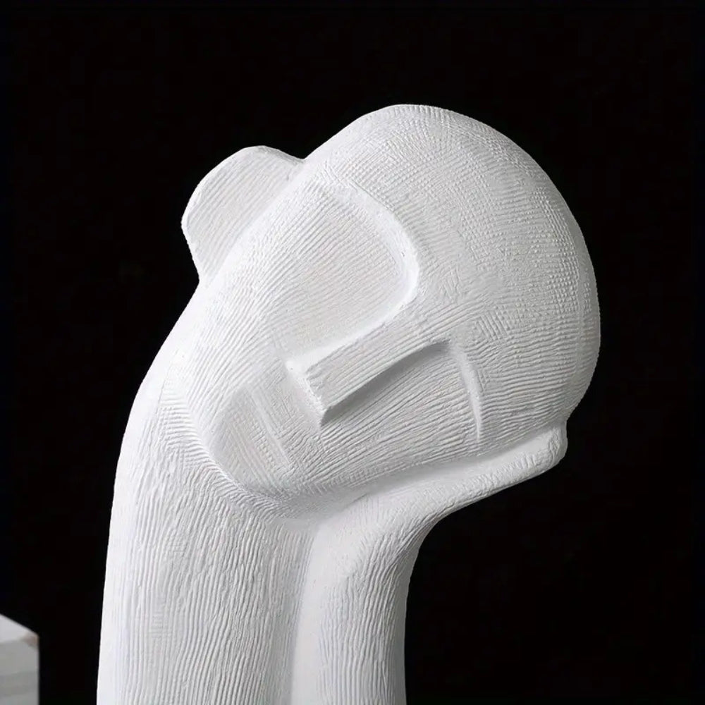Sculpture of a reclining abstract figure