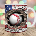 Cup with ball pattern