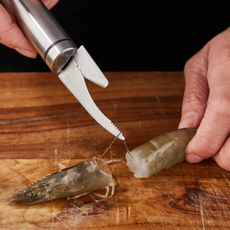 Multifunktionales 5-in-1 Garnelen- und Fischmesser | AquaBlade