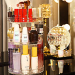Elegante Kosmetikdrehsäule mit Diamantdesign