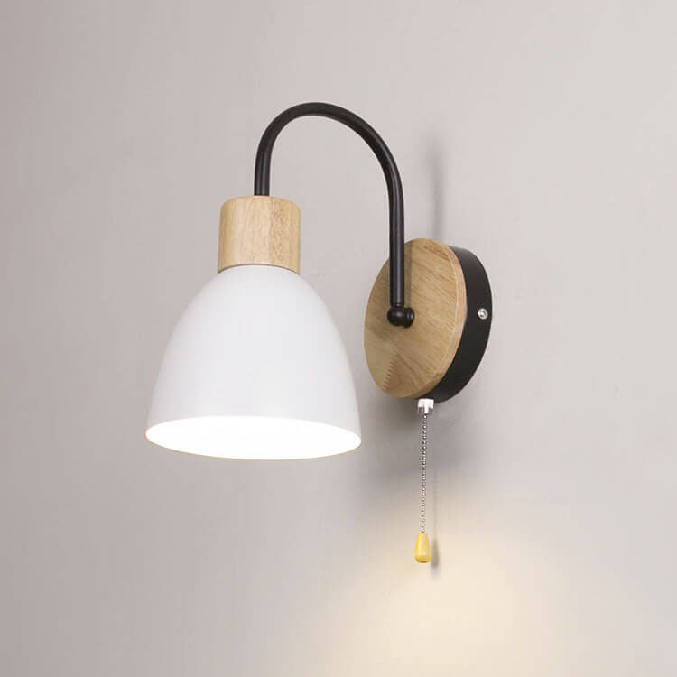 Moderne Wandleuchte mit Reißverschluss-Schalter – Stilvolles Design