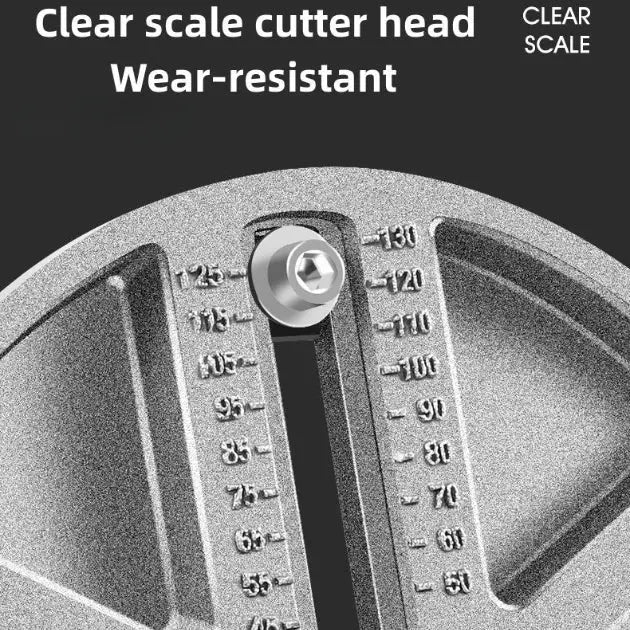 Adjustable Hole Saw for Drills – Clean Holes from 45 to 130 mm